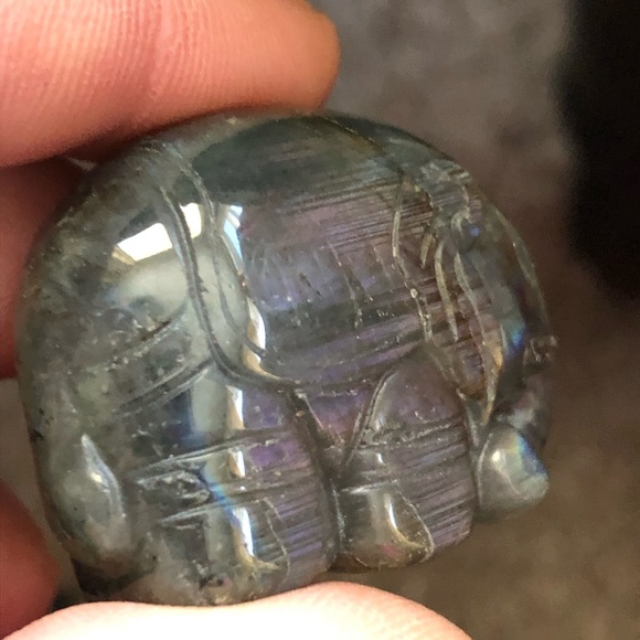 Labradorite Elephant - Picture 13 of 14